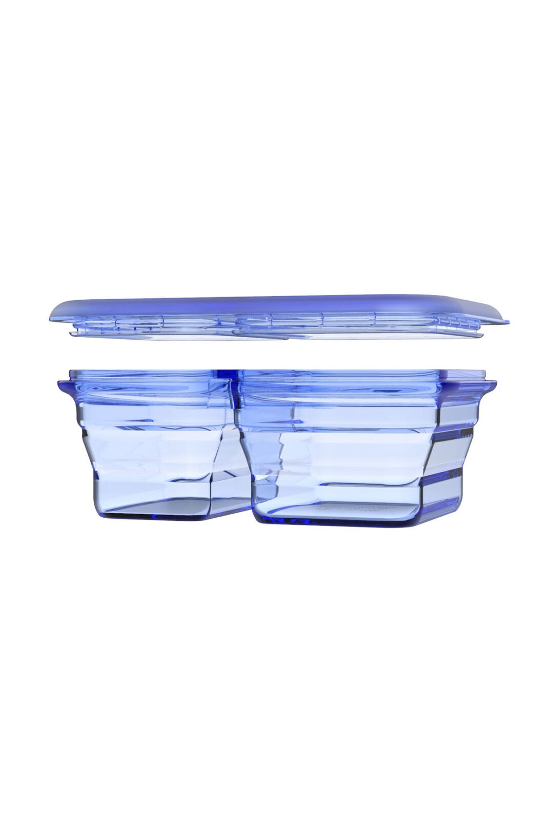 Minimal Sophisticated Food Storage & Prep Minimal Silicone Food Container // Set of 2 // 6.1 fl. oz.