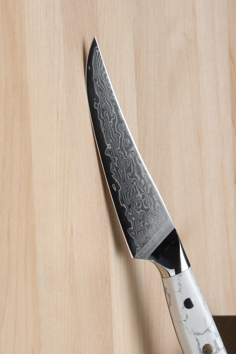 Steak Knife Set - 4 Piece - 5 Inch Damascus Steel AUS-10V High